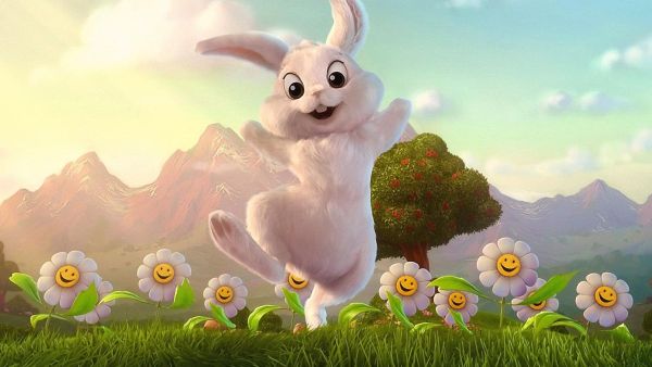 gambar animasi kelinci lucu