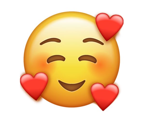 gambar emoji love