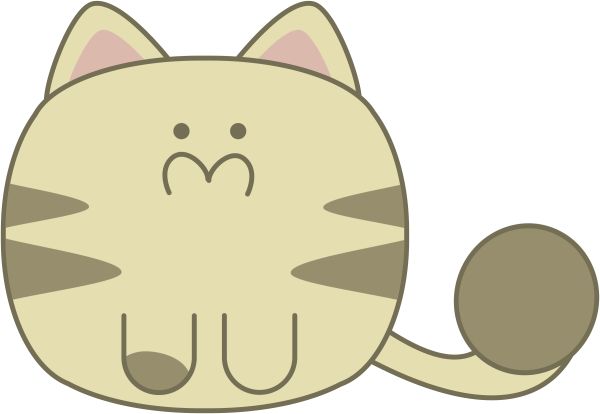 gambar kartun kucing lucu