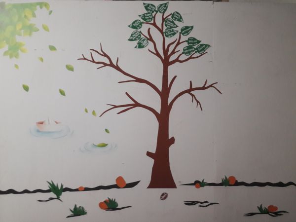gambar kartun pohon