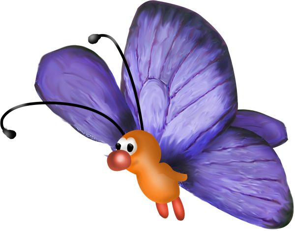 gambar kupu kupu animasi