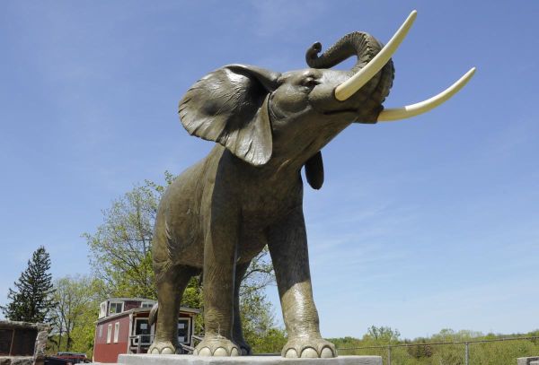 gambar patung gajah