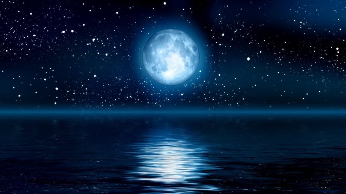 gambar bulan purnama yang indah