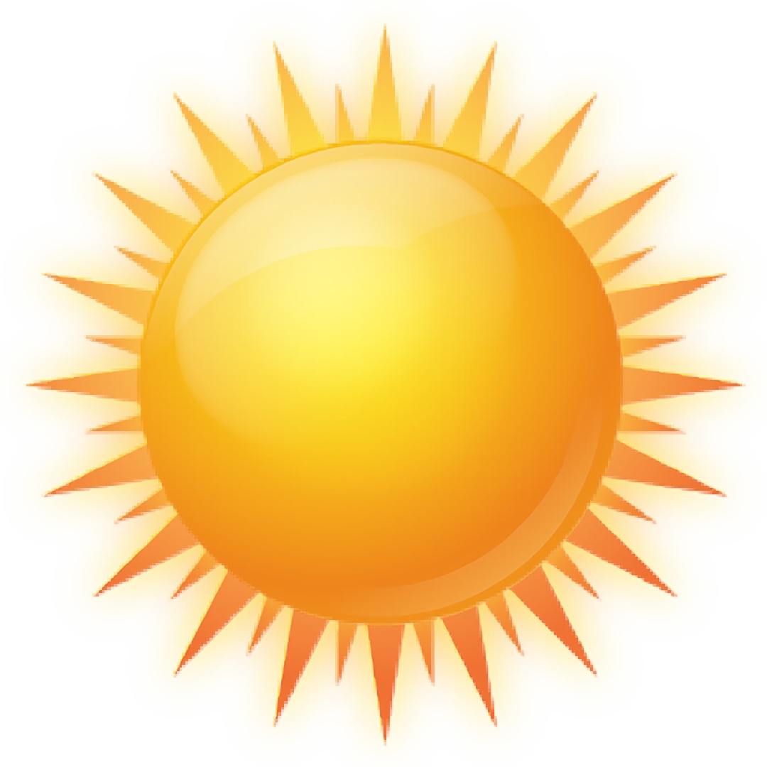 gambar kartun matahari
