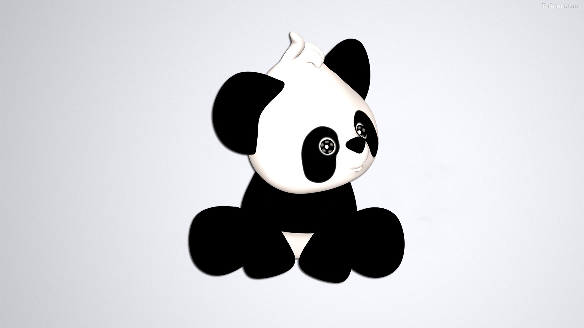 gambar animasi panda