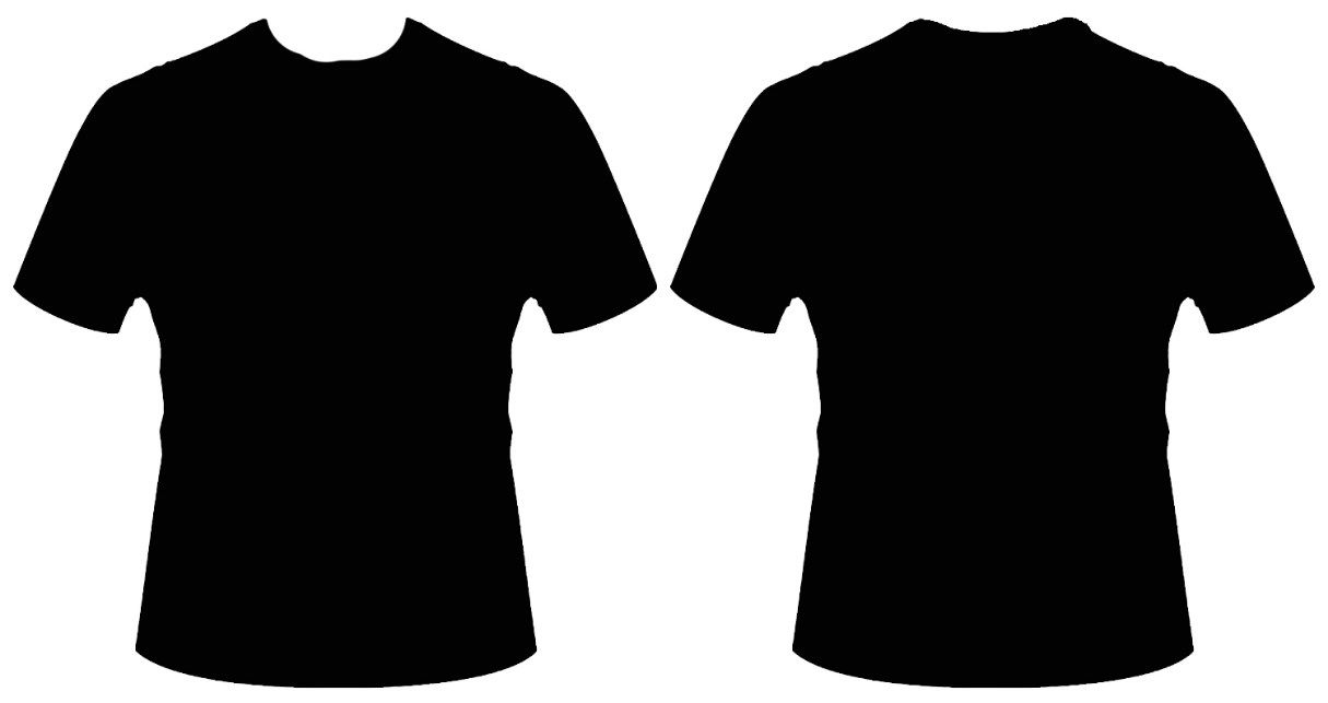 gambar baju polos hitam