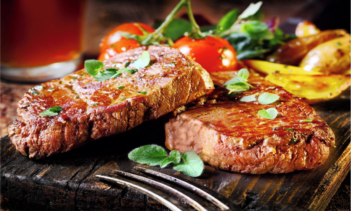 gambar makanan steak