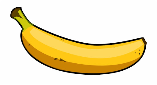 gambar pisang kartun