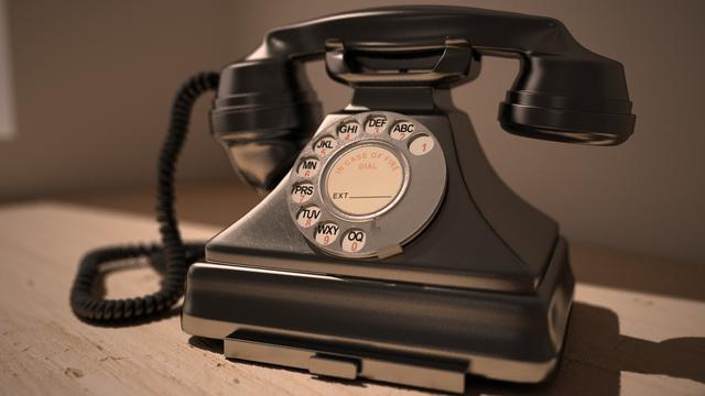 gambar telepon jaman dulu