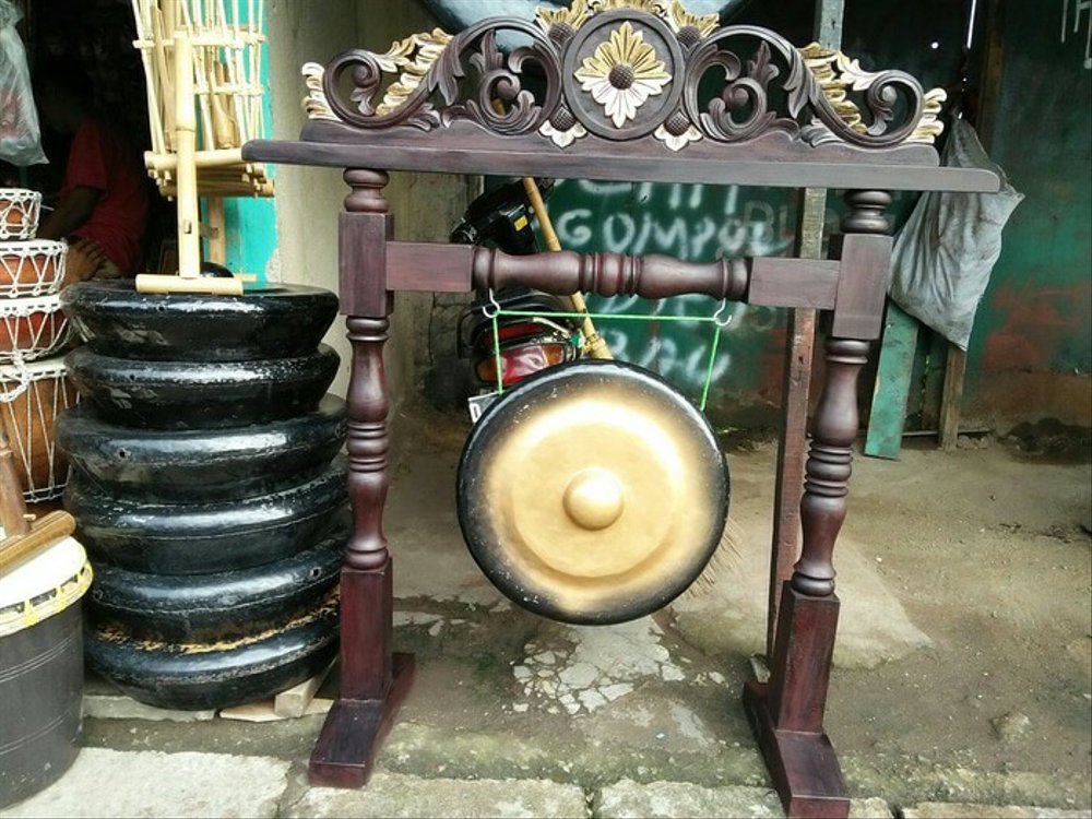 gambar alat musik gong