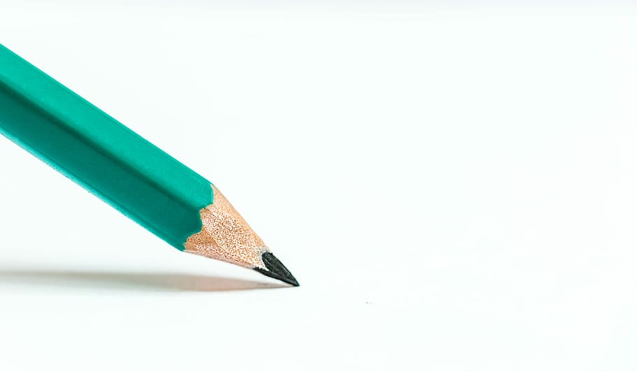 gambar pensil warna hijau