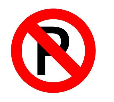 rambu lalu lintas dilarang parkir