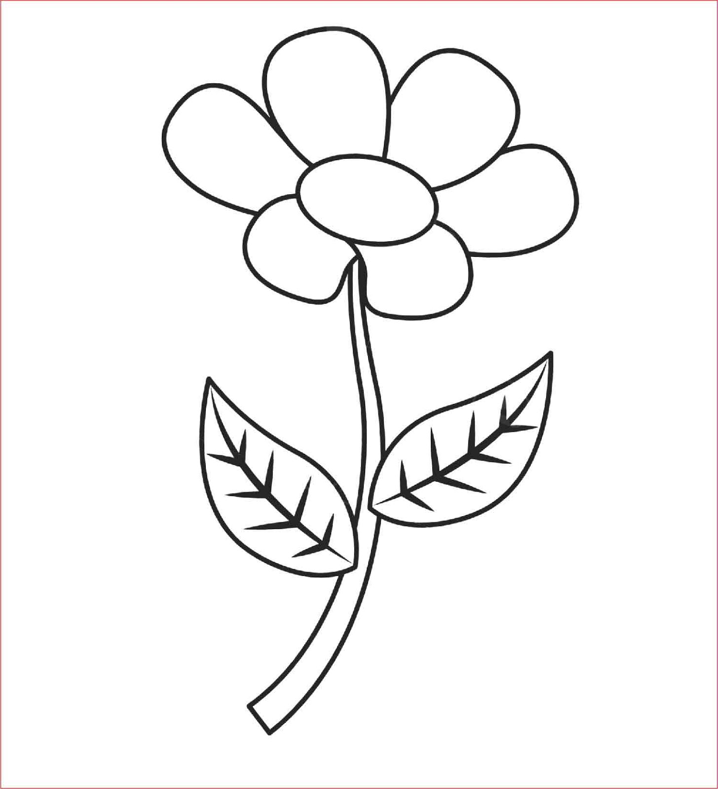download gambar sketsa bunga