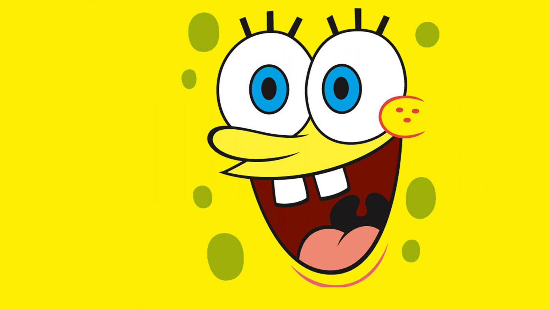 gambar wajah SpongeBob lucu
