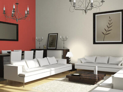 contoh gambar warna interior rumah minimalis