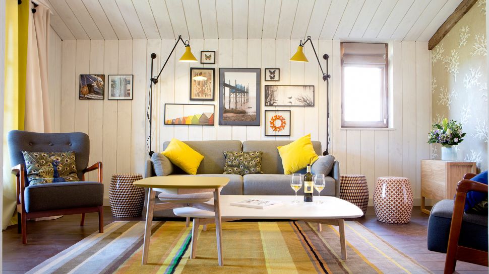 gambar kombinasi warna cat interior rumah