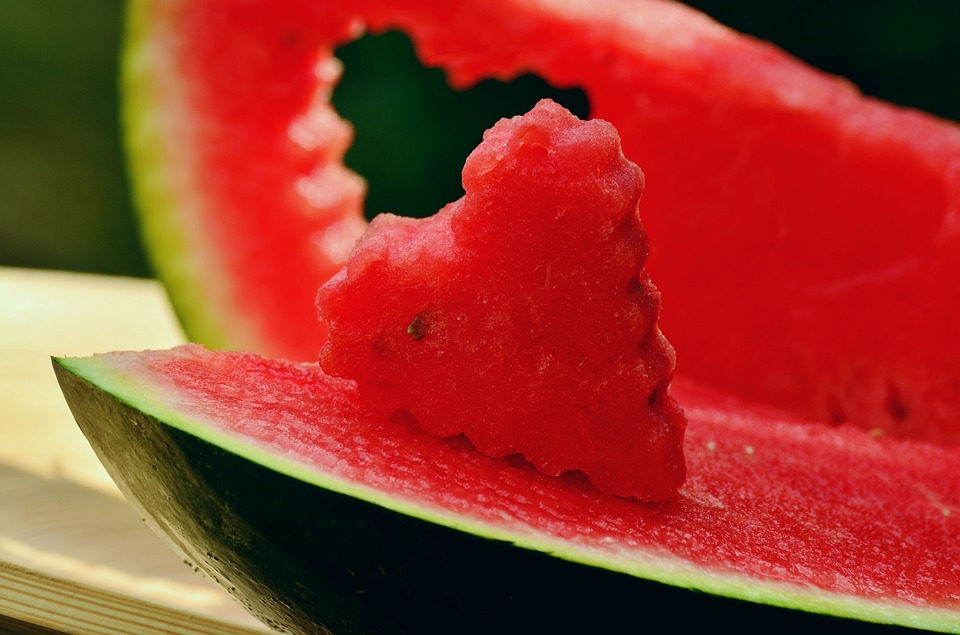 gambar potongan buah semangka