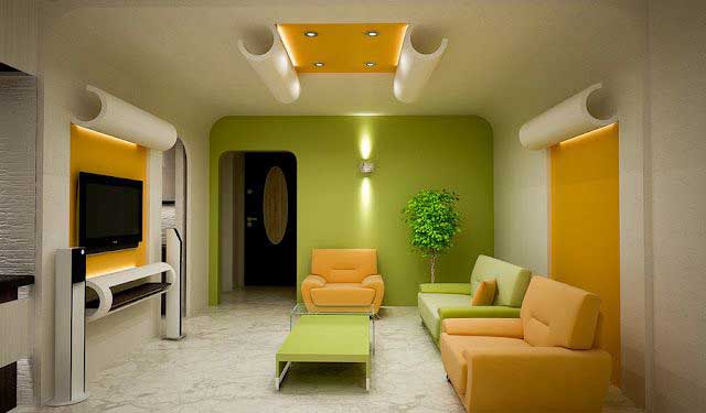 gambar tips warna interior rumah