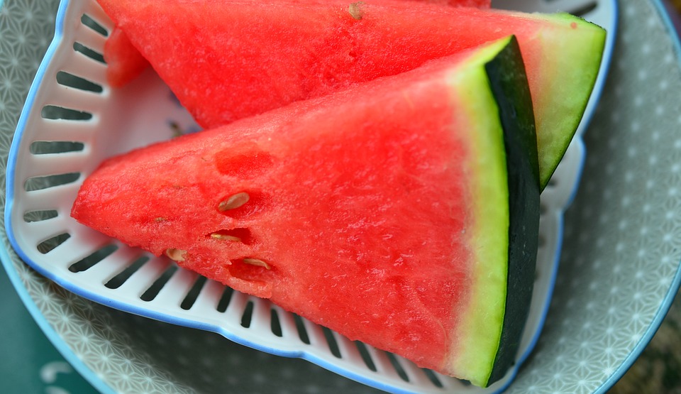 semangka buah segar hd