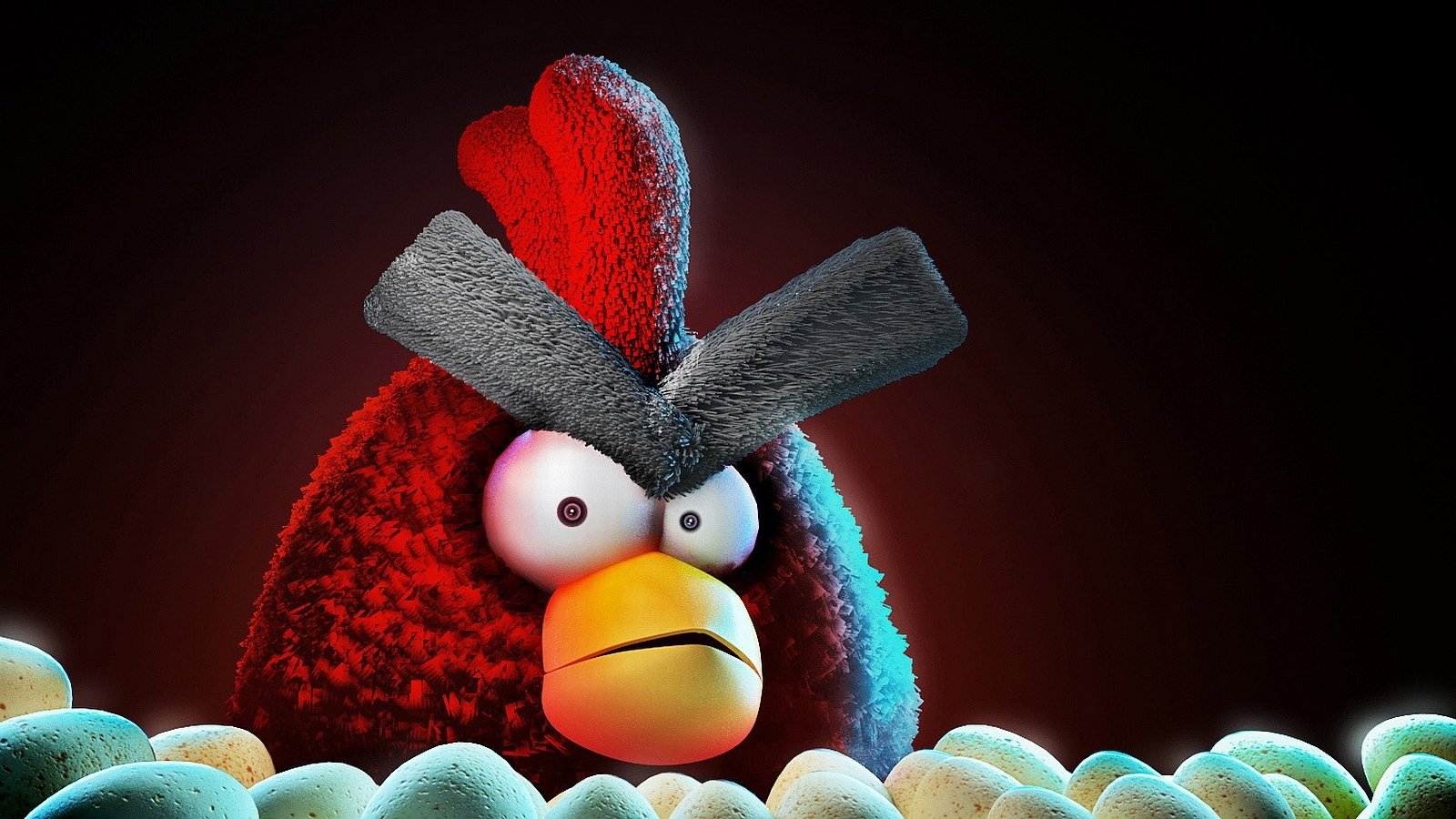 gambar angry bird lucu