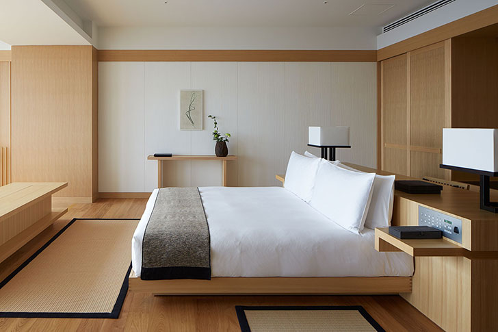 gambar interior kamar tidur khas jepang
