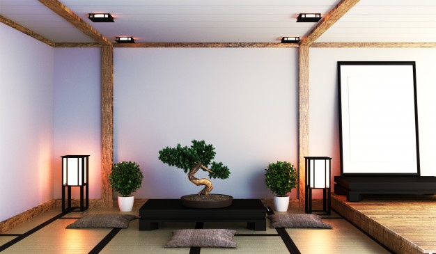 gambar interior rumah jepang minimalis