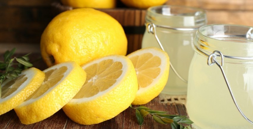 gambar sari buah lemon