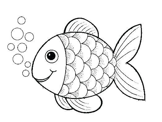 Gambar Sketsa Ikan Keren