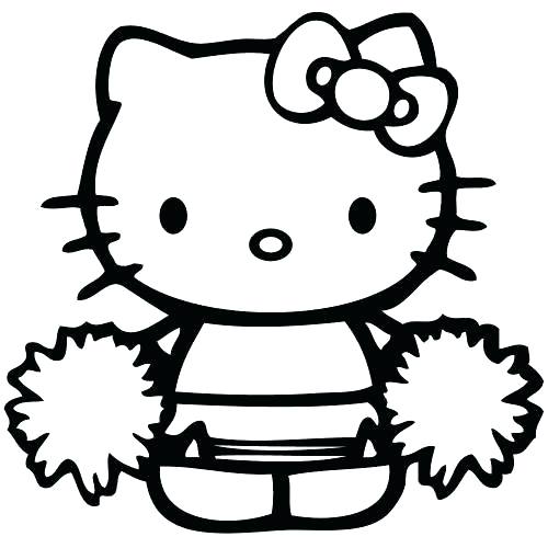 Lucu Gambar Sketsa Hello Kitty