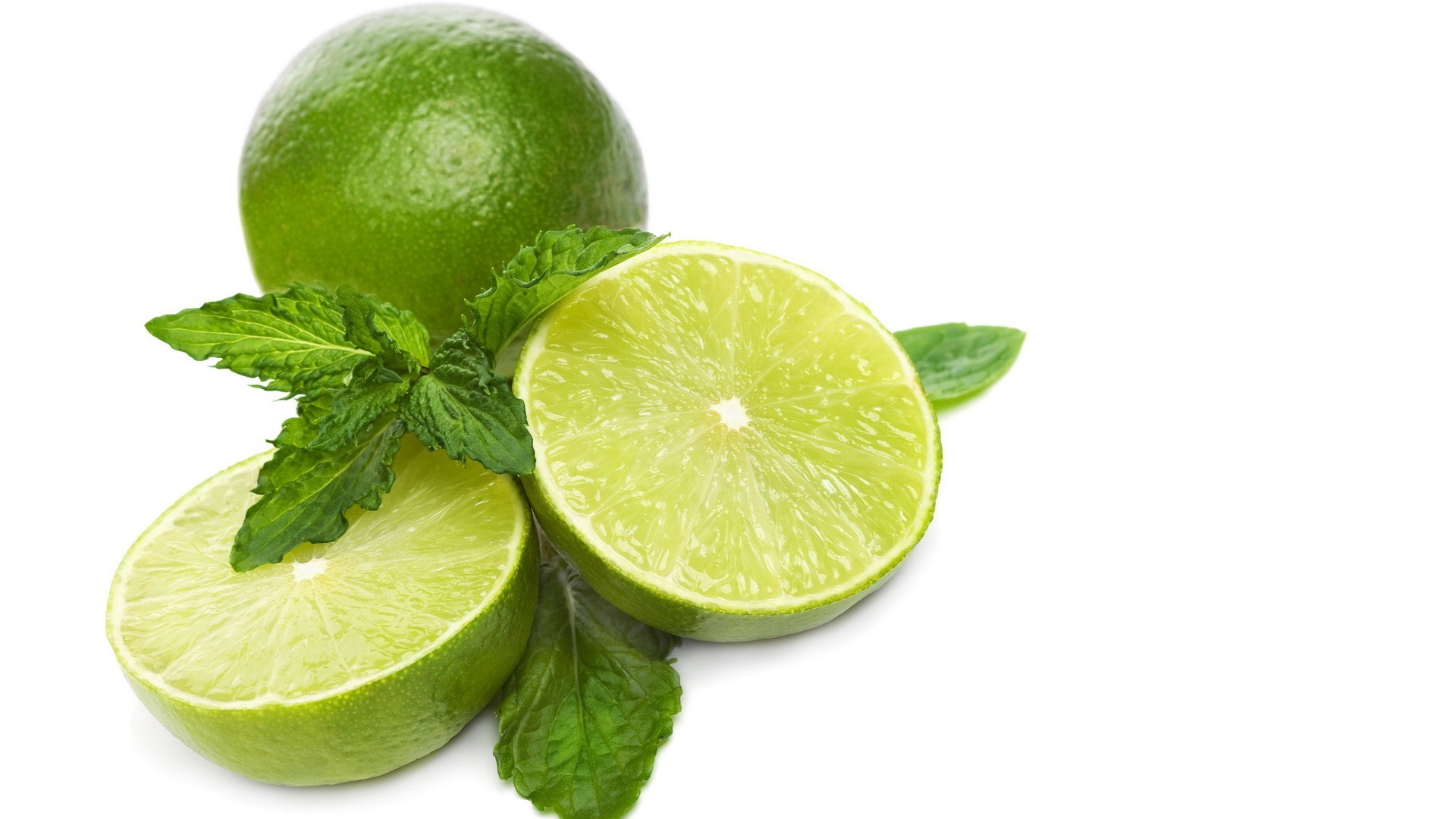 gambar buah lemon hijau