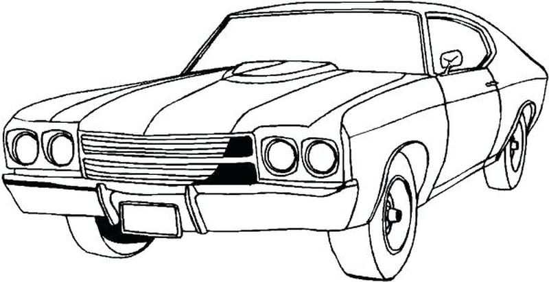 gambar sketsa mobil klasik hd