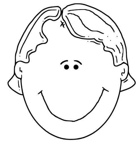 gambar sketsa wajah kartun