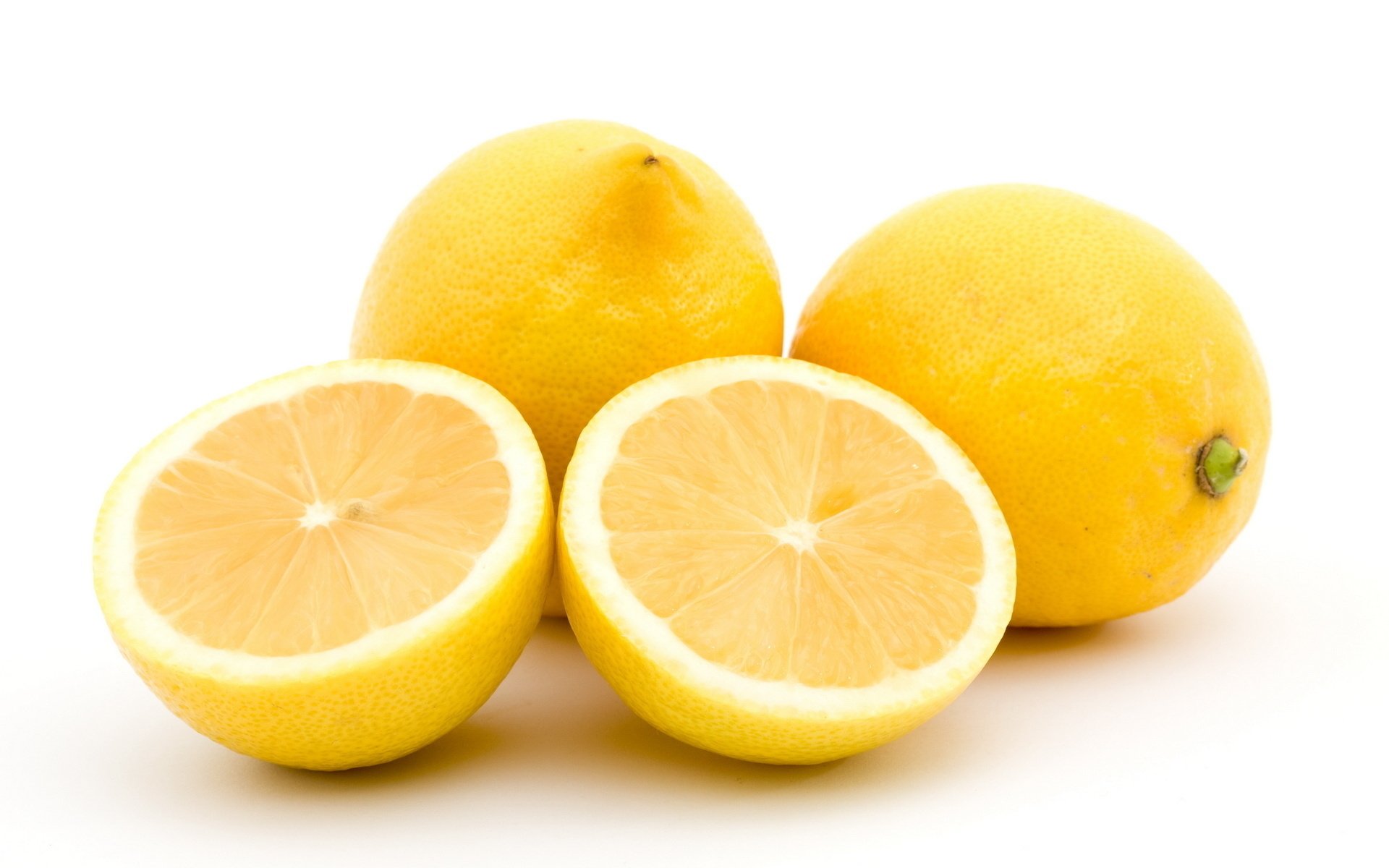 lemon buah segar gambar