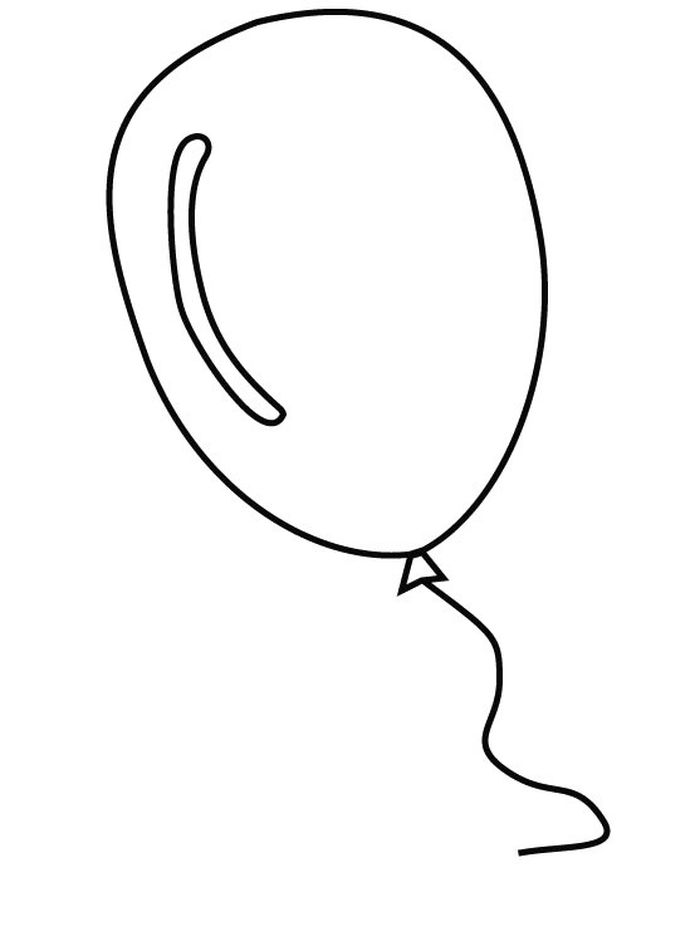 Gambar Untuk Mewarnai Balon