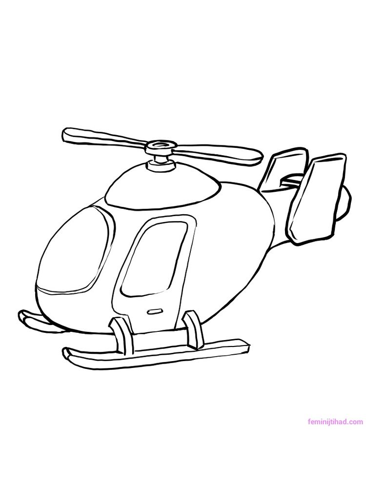 Gambar Helikopter Kartun Hd