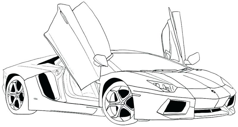 Car Coloring Pages Free Online