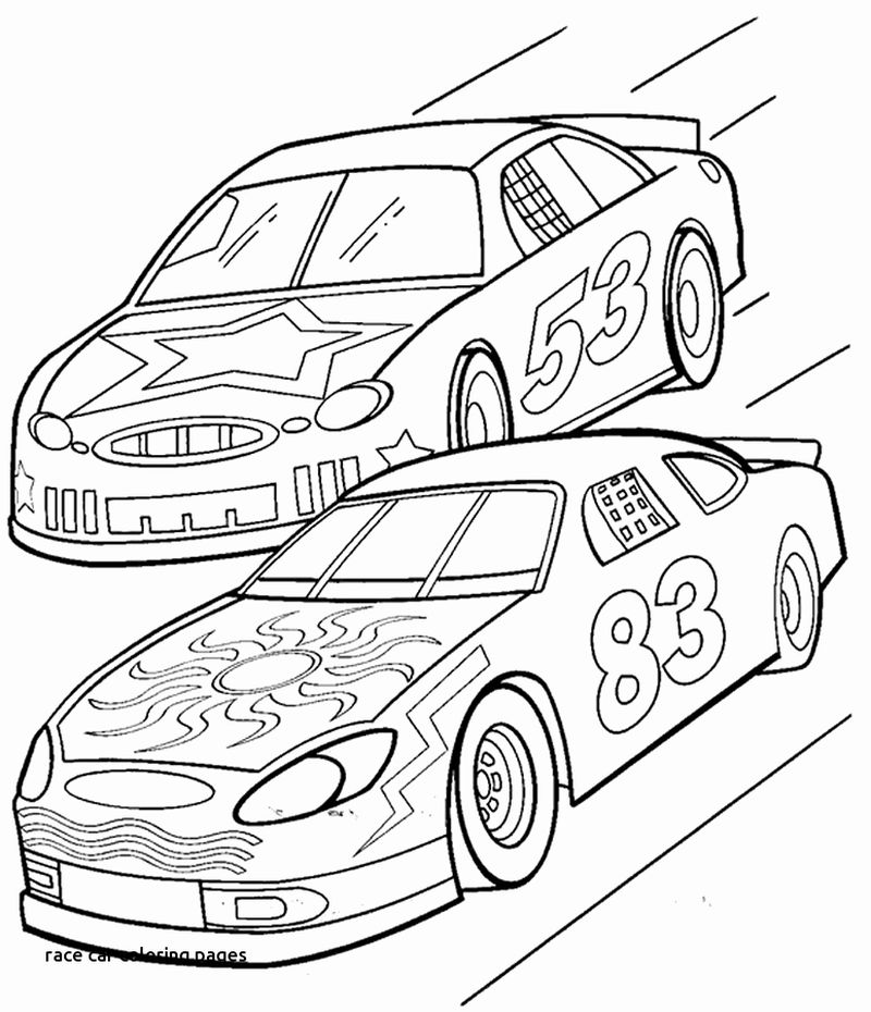 Free Coloring Pages Car