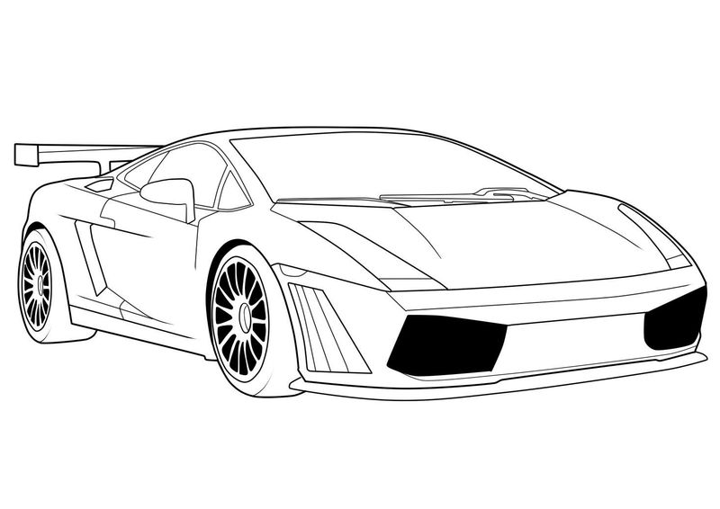 Free Race Car Coloring Pages For Kids