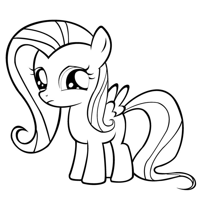 Gambar My Little Pony Untuk Mewarnai