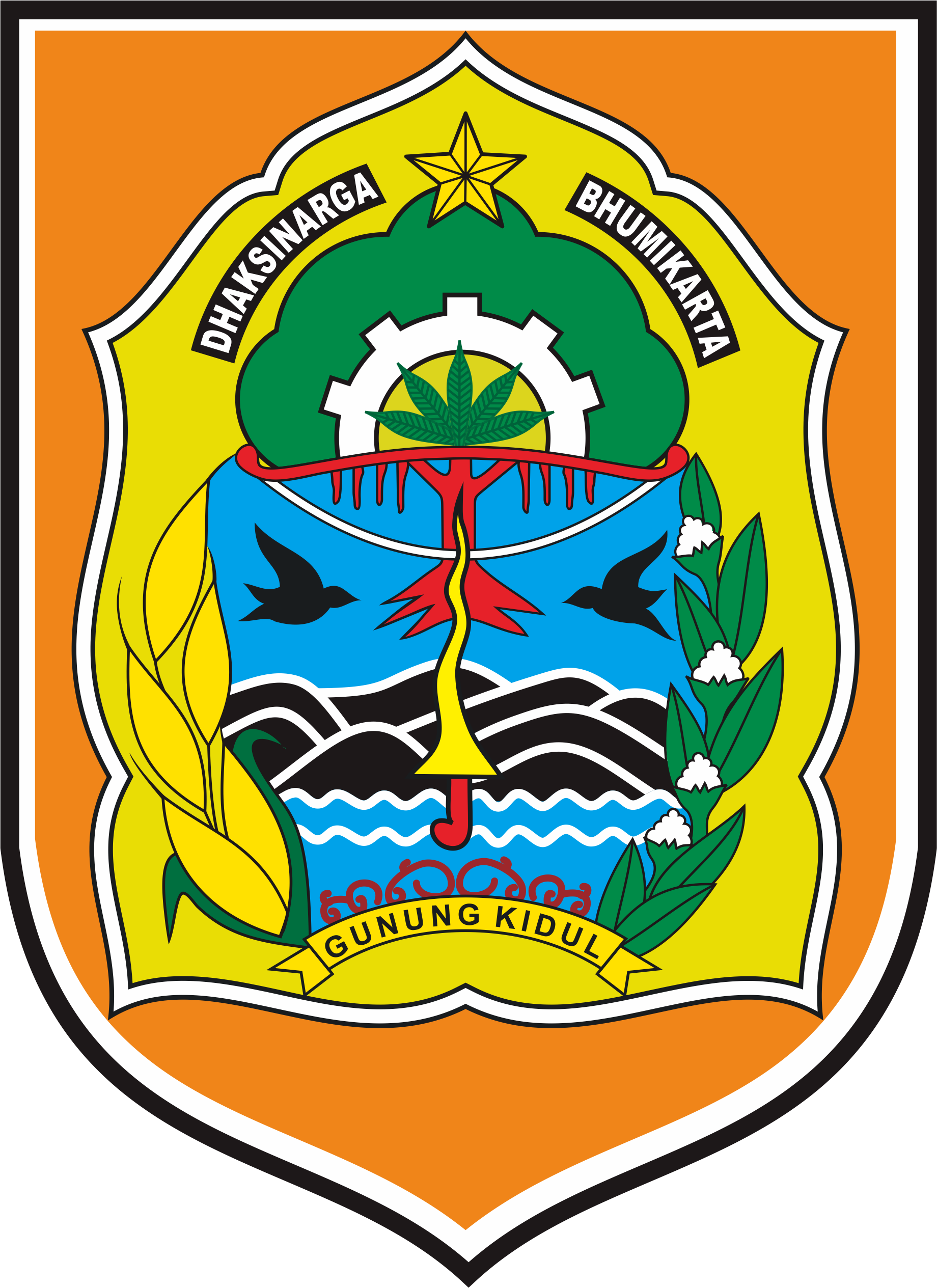 logo gunung kidul