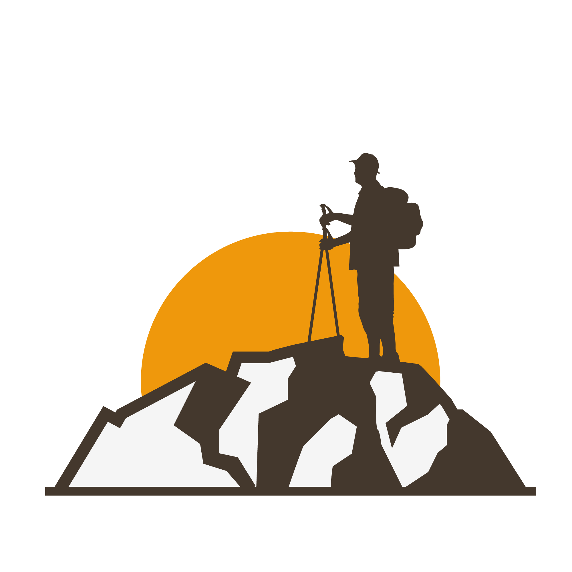 logo komunitas pendaki gunung