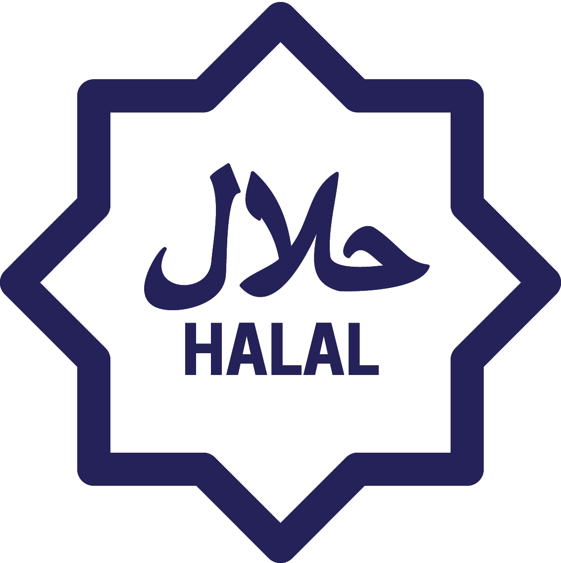 logo halal vector