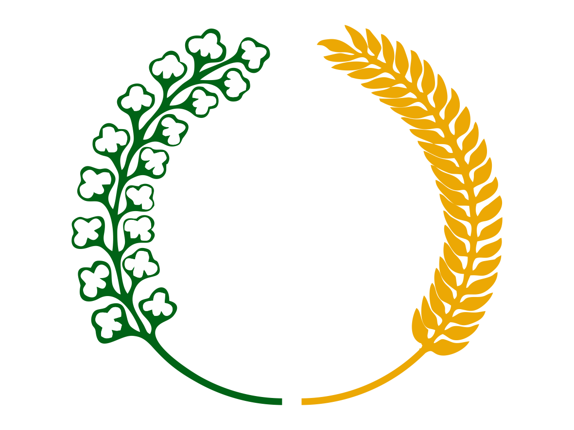 logo padi dan kapas