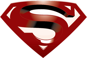 superman logo 3d