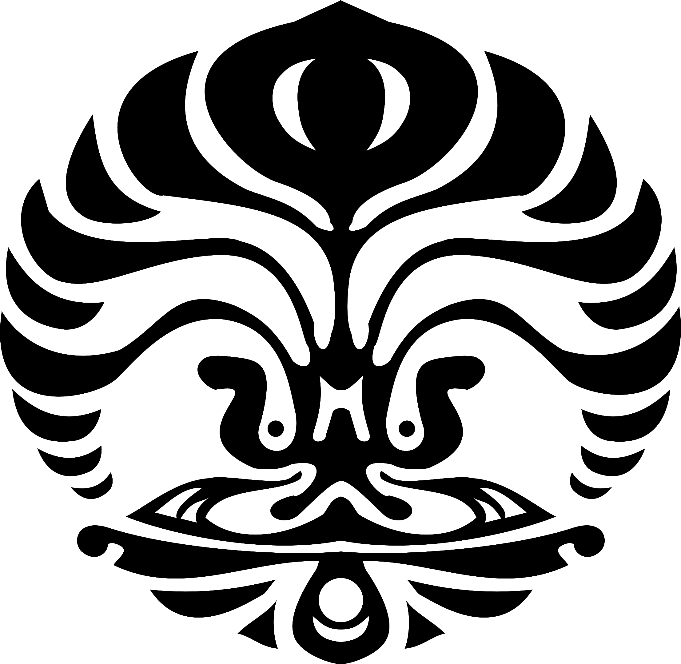 logo ui hitam