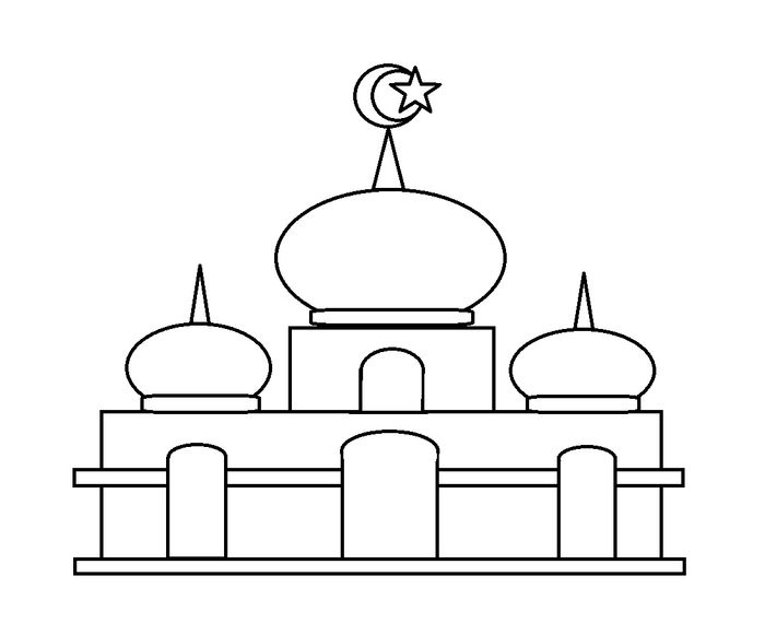 gambar lomba mewarnai masjid