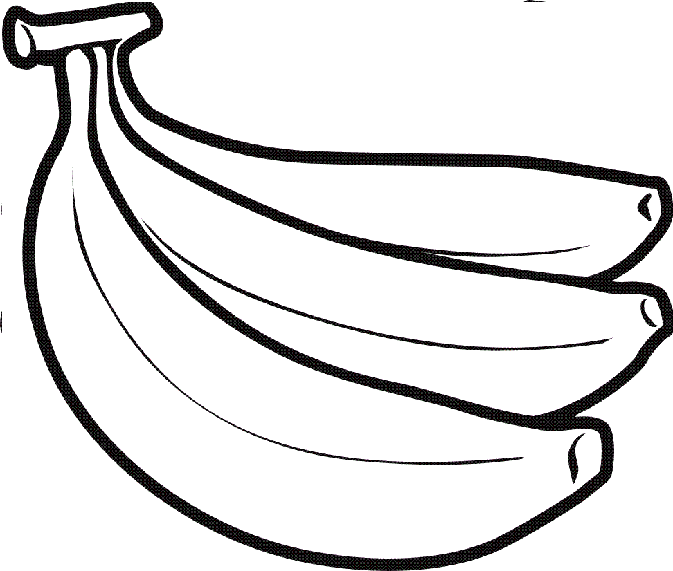 gambar sketsa pisang