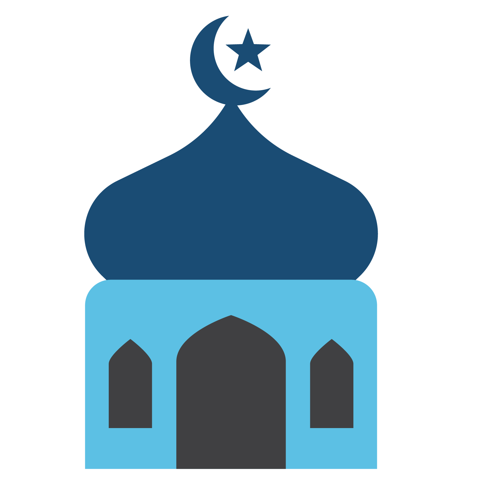 logo masjid vector