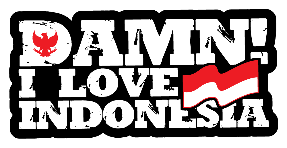 damn i love indonesia logo